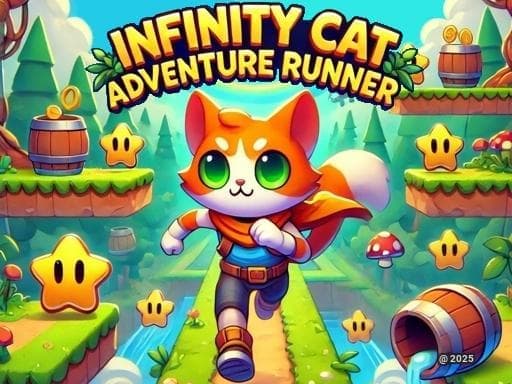 Infinity Cat Adventure Runner - Conquer the Endless Track