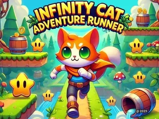 Infinity Cat Adventure Runner - Conquer the Endless Track